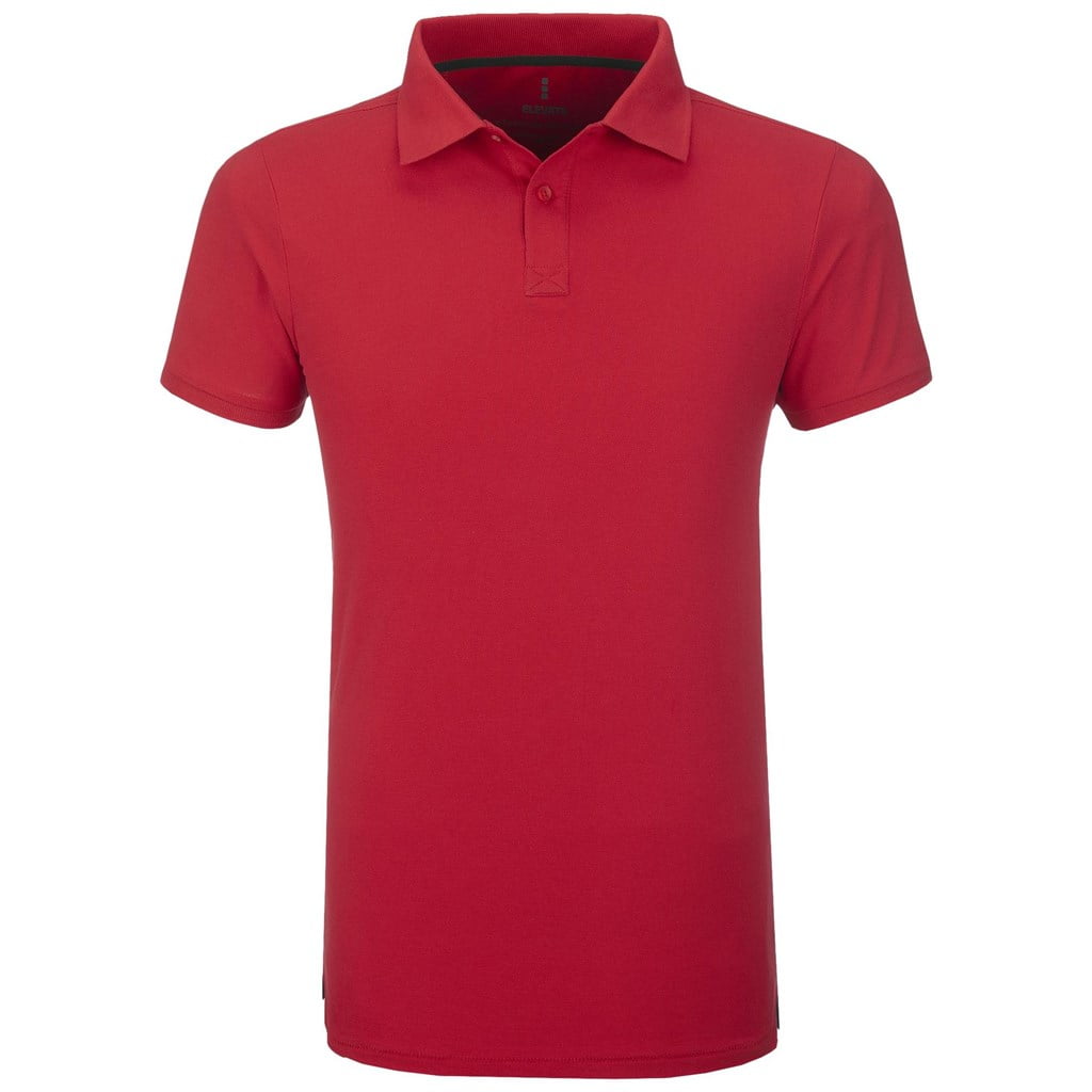 Mens Calgary Golf Shirt - Red - Boss Branding